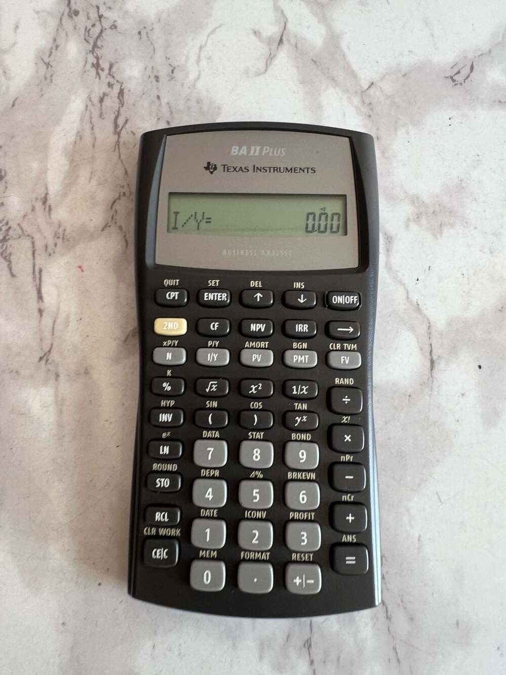 Texas Instruments BA II Plus Financial Calculator - Picture 3 of 5
